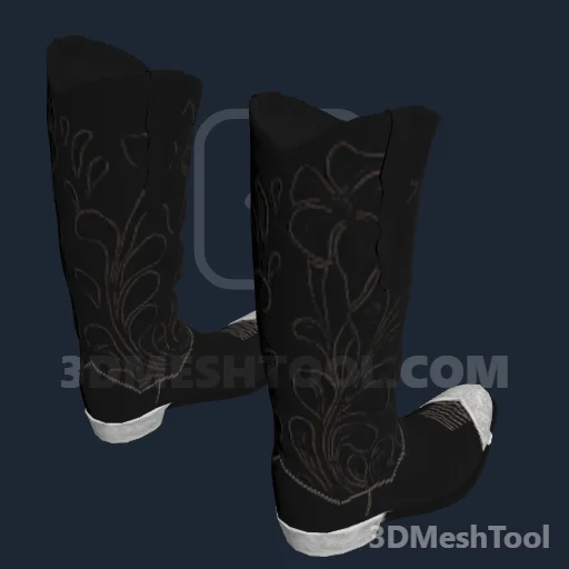 CLOTHING_HL_PLAYER_BOOT_037_14: foto do modelo no RedM (RDR2)