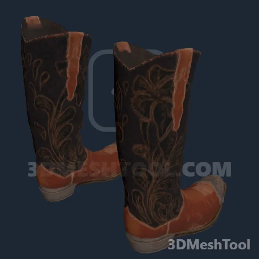 CLOTHING_HL_PLAYER_BOOT_037_2 - hash 0x7C927FA9 / 2089975721: foto no RedM (RDR2)