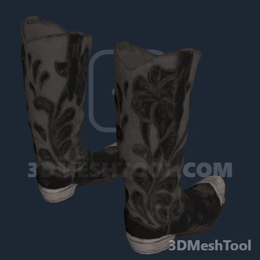 CLOTHING_HL_PLAYER_BOOT_037_6: foto do modelo no RedM (RDR2)