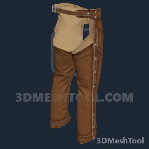 CLOTHING_HL_PLAYER_CHAPS_000_3: foto do modelo no RedM (RDR2)