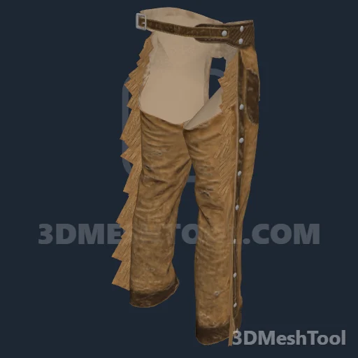 CLOTHING_HL_PLAYER_CHAPS_002_10: foto do modelo no RedM (RDR2)