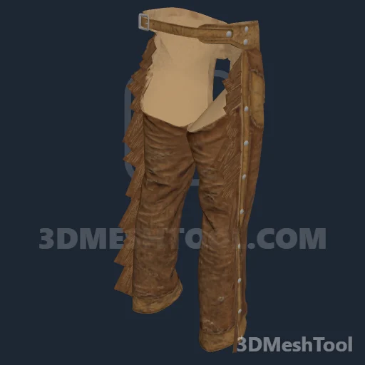 CLOTHING_HL_PLAYER_CHAPS_002_9: foto do modelo no RedM (RDR2)