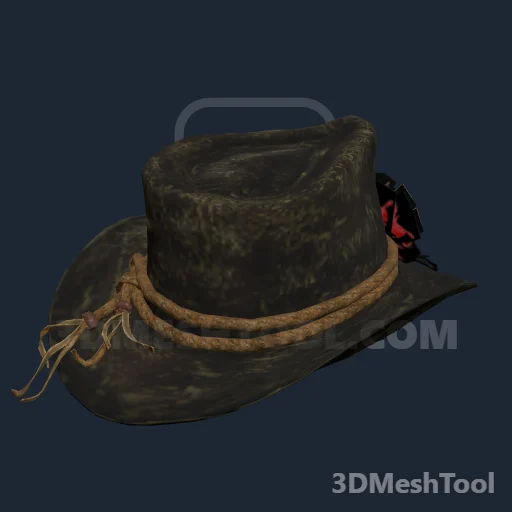 CLOTHING_HL_PLAYER_HAT_000_006_1: foto do modelo no RedM (RDR2)