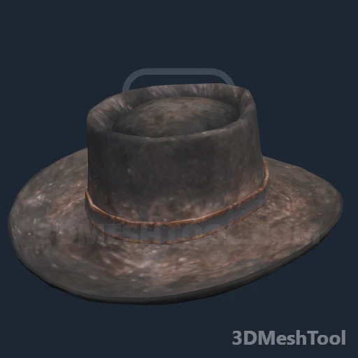 CLOTHING_HL_PLAYER_HAT_004_11: foto do modelo no RedM (RDR2)
