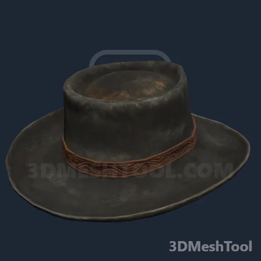 CLOTHING_HL_PLAYER_HAT_004_6: foto do modelo no RedM (RDR2)