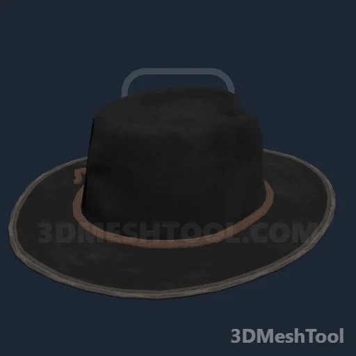 CLOTHING_HL_PLAYER_HAT_007_2: foto do modelo no RedM (RDR2)