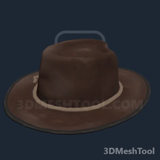 CLOTHING_HL_PLAYER_HAT_007_4: foto do modelo no RedM (RDR2)