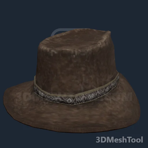 CLOTHING_HL_PLAYER_HAT_008_4: foto do modelo no RedM (RDR2)