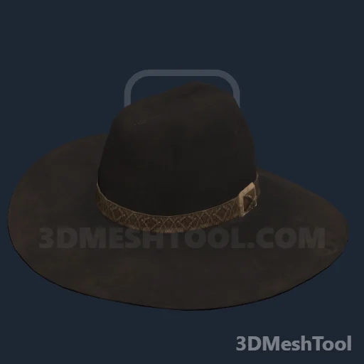 CLOTHING_HL_PLAYER_HAT_009_3: foto do modelo no RedM (RDR2)