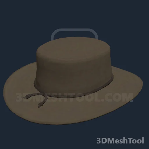 CLOTHING_HL_PLAYER_HAT_032_1: foto do modelo no RedM (RDR2)