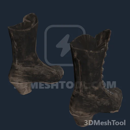 CLOTHING_ITEM_F_BOOTS_006: foto do modelo no RedM (RDR2)