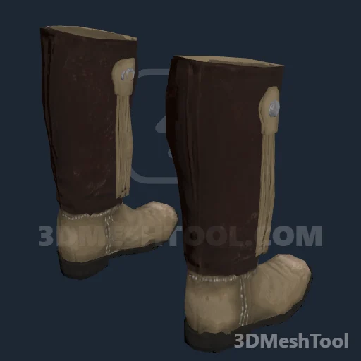 CLOTHING_ITEM_F_BOOTS_012: foto do modelo no RedM (RDR2)
