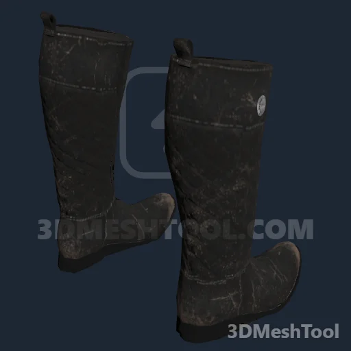 CLOTHING_ITEM_F_BOOTS_014: foto do modelo no RedM (RDR2)