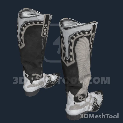 CLOTHING_ITEM_F_BOOTS_017 - hash 0x095265C0 / 156394944: foto no RedM (RDR2)
