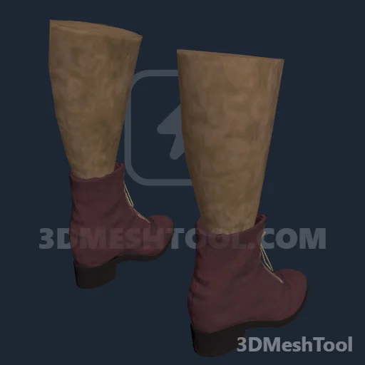 CLOTHING_ITEM_F_BOOTS_026: foto do modelo no RedM (RDR2)