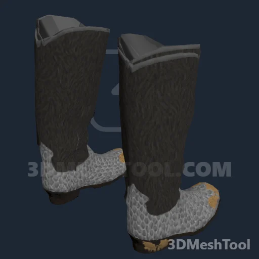 CLOTHING_ITEM_F_BOOTS_203: foto do modelo no RedM (RDR2)