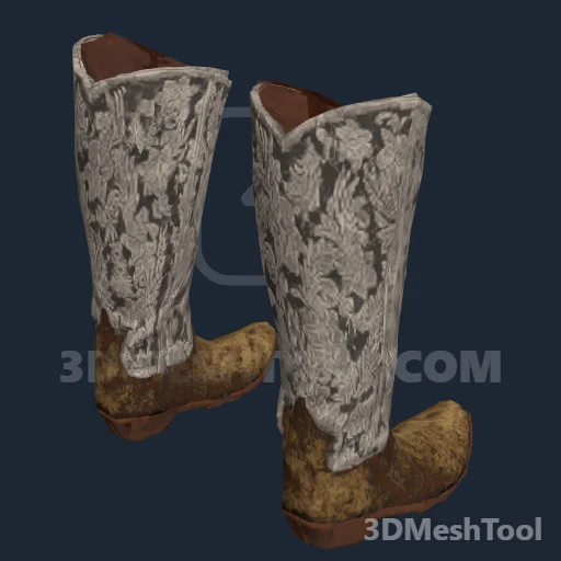 CLOTHING_ITEM_F_BOOTS_205: foto do modelo no RedM (RDR2)