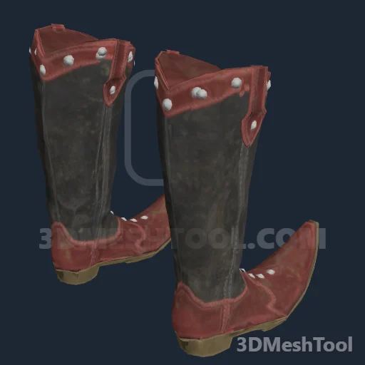 CLOTHING_ITEM_F_BOOTS_303_TINT_001 - hash 0x254948D2 / 625559762: foto no RedM (RDR2)