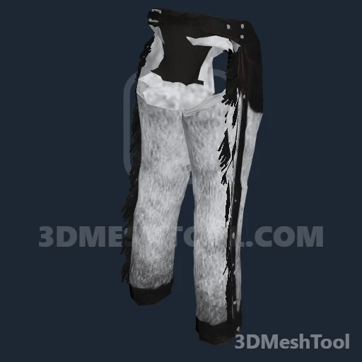 CLOTHING_ITEM_F_CHAPS_001: foto do modelo no RedM (RDR2)