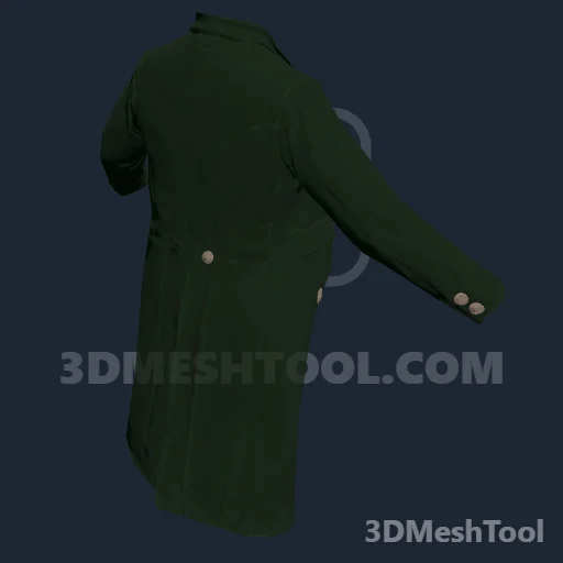CLOTHING_ITEM_F_COAT_011: foto do modelo no RedM (RDR2)