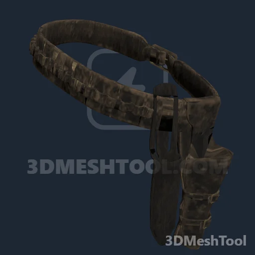 CLOTHING_ITEM_F_GUNBELT_008: foto do modelo no RedM (RDR2)