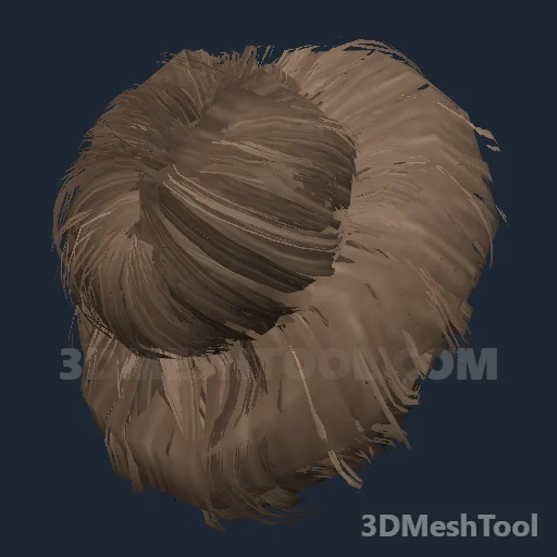 CLOTHING_ITEM_F_HAIR_001_DARK_BLONDE: foto do modelo no RedM (RDR2)