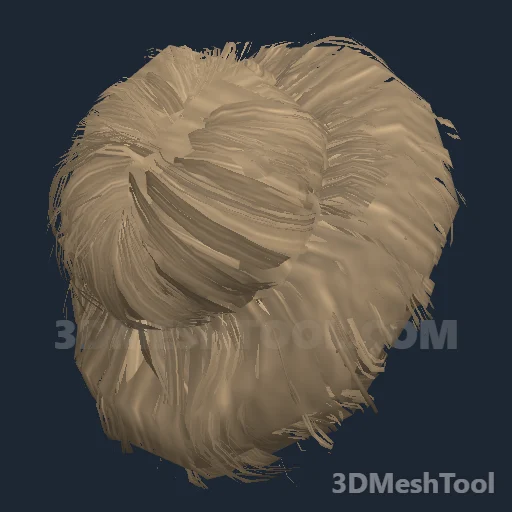 CLOTHING_ITEM_F_HAIR_001_LIGHT_BLONDE: foto do modelo no RedM (RDR2)