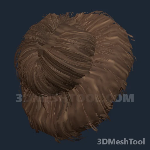 CLOTHING_ITEM_F_HAIR_001_LIGHT_BROWN - hash 0x63ADE532 / 1672340786: foto no RedM (RDR2)