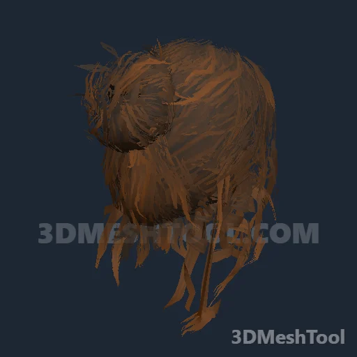 CLOTHING_ITEM_F_HAIR_002_DARK_GINGER - hash 0xF8CFC295 / 4174365333: foto no RedM (RDR2)