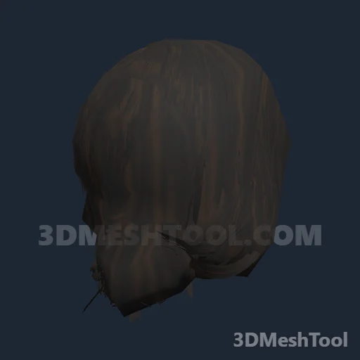 CLOTHING_ITEM_F_HAIR_003_DARKEST_BROWN - hash 0x68598B7E / 1750698878: foto no RedM (RDR2)