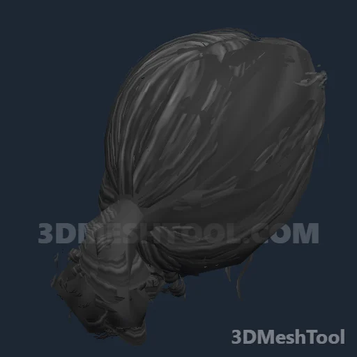 CLOTHING_ITEM_F_HAIR_005_DARK_GREY - hash 0x9FE59679 / 2682623609: foto no RedM (RDR2)