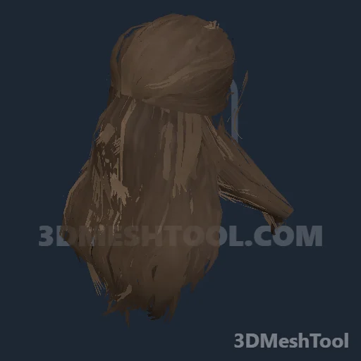 CLOTHING_ITEM_F_HAIR_006_MEDIUM_BROWN - hash 0x6642BBD7 / 1715649495: foto no RedM (RDR2)