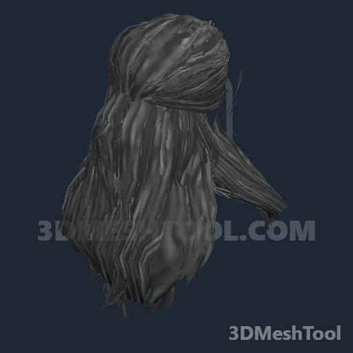 CLOTHING_ITEM_F_HAIR_006_SALT_PEPPER: foto do modelo no RedM (RDR2)