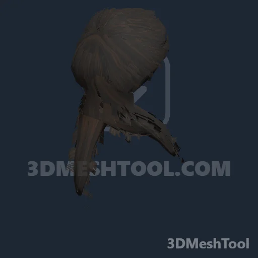 CLOTHING_ITEM_F_HAIR_009_DARKEST_BROWN - hash 0x9EDD7EA8 / 2665316008: foto no RedM (RDR2)