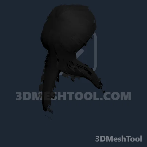 CLOTHING_ITEM_F_HAIR_009_JET_BLACK - hash 0xD6123D44 / 3591519556: foto no RedM (RDR2)