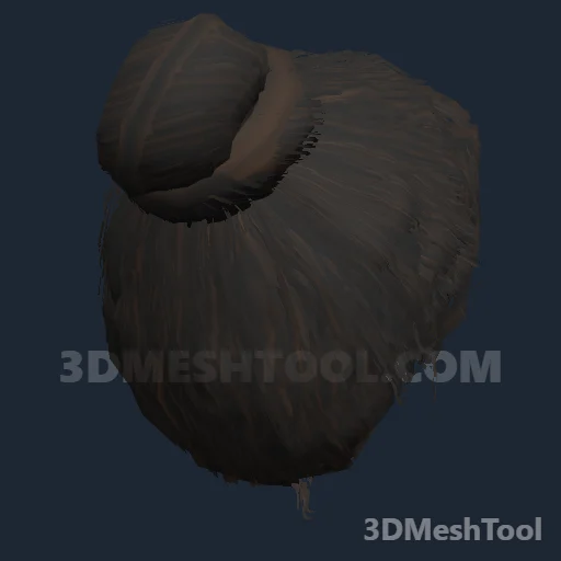 CLOTHING_ITEM_F_HAIR_011_DARKEST_BROWN - hash 0xC4655552 / 3294975314: foto no RedM (RDR2)