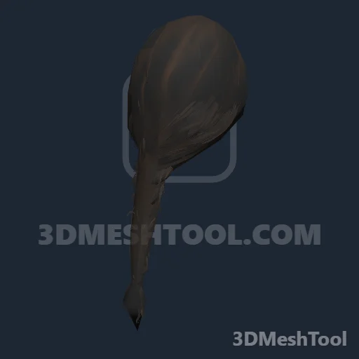 CLOTHING_ITEM_F_HAIR_013_DARKEST_BROWN: foto do modelo no RedM (RDR2)