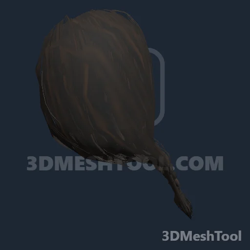 CLOTHING_ITEM_F_HAIR_014_DARKEST_BROWN: foto do modelo no RedM (RDR2)
