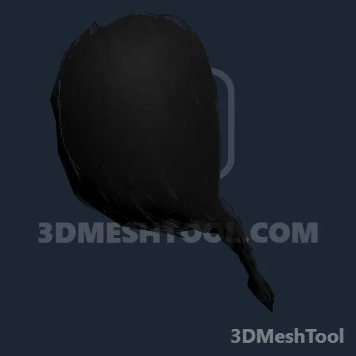 CLOTHING_ITEM_F_HAIR_014_JET_BLACK: foto do modelo no RedM (RDR2)