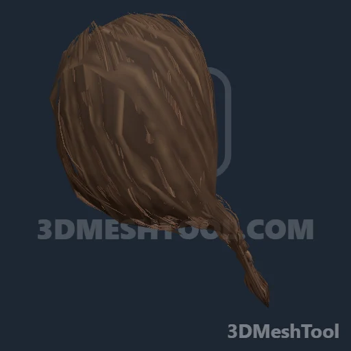 CLOTHING_ITEM_F_HAIR_014_LIGHT_BROWN: foto do modelo no RedM (RDR2)