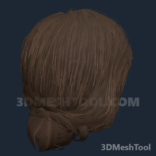 CLOTHING_ITEM_F_HAIR_016_BROWN: foto do modelo no RedM (RDR2)