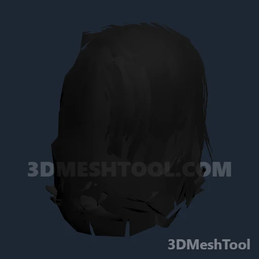 CLOTHING_ITEM_F_HAIR_020_JET_BLACK: foto do modelo no RedM (RDR2)