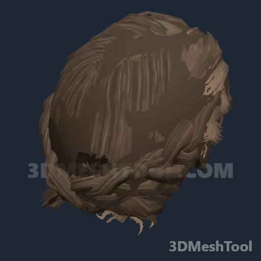CLOTHING_ITEM_F_HAIR_023_DARK_BLONDE: foto do modelo no RedM (RDR2)