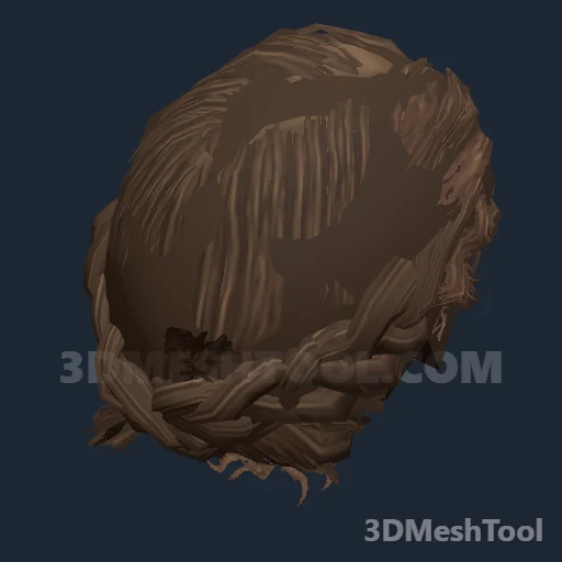 CLOTHING_ITEM_F_HAIR_023_LIGHT_BROWN - hash 0x93C59AD3 / 2479200979: foto no RedM (RDR2)