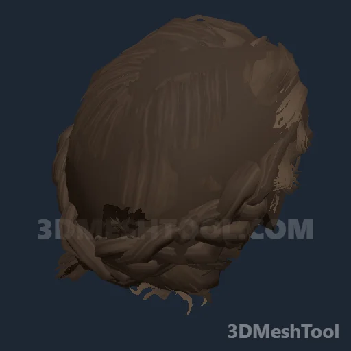 CLOTHING_ITEM_F_HAIR_023_MEDIUM_BROWN - hash 0x2B39199E / 725162398: foto no RedM (RDR2)