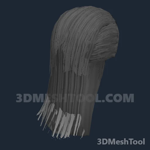 CLOTHING_ITEM_F_HAIR_028_GREY: foto do modelo no RedM (RDR2)