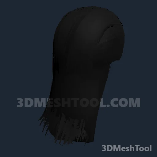 CLOTHING_ITEM_F_HAIR_028_JET_BLACK - hash 0xE8151B79 / 3893697401: foto no RedM (RDR2)
