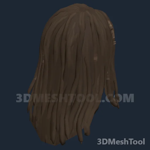 CLOTHING_ITEM_F_HAIR_301_DARK_BLONDE: foto do modelo no RedM (RDR2)
