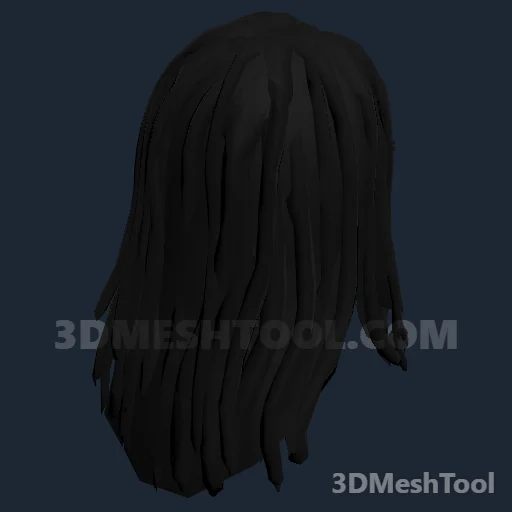 CLOTHING_ITEM_F_HAIR_301_JET_BLACK: foto do modelo no RedM (RDR2)