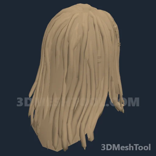 CLOTHING_ITEM_F_HAIR_301_LIGHT_BLONDE: foto do modelo no RedM (RDR2)